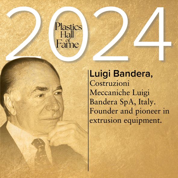 Luigi Bandera in the Plastics Hall Of Fame